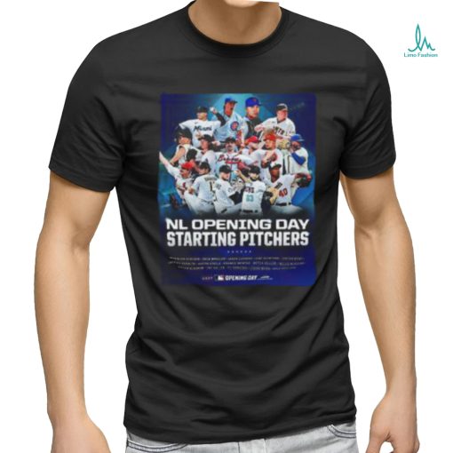 MLB 2024 Nl Opening Day Starting Pitchers Unisex T Shirt