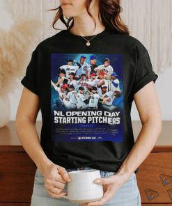 MLB 2024 Nl Opening Day Starting Pitchers Unisex T Shirt