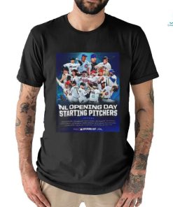 MLB 2024 Nl Opening Day Starting Pitchers Unisex T Shirt