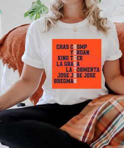 MLB Houston Astros Name Players shirt