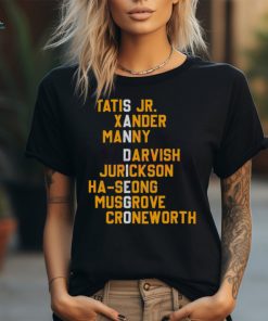 MLB San Diego Padres Players Name shirt