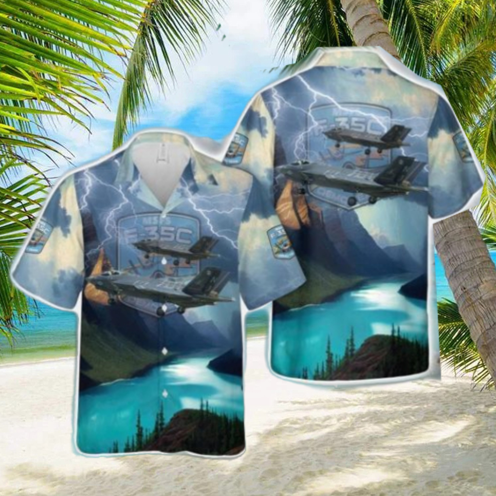 MSFS F35C lightning II Demo Team Hawaiian Shirt MSFS F35C lightning II Demo Team Hawaiian Shirt