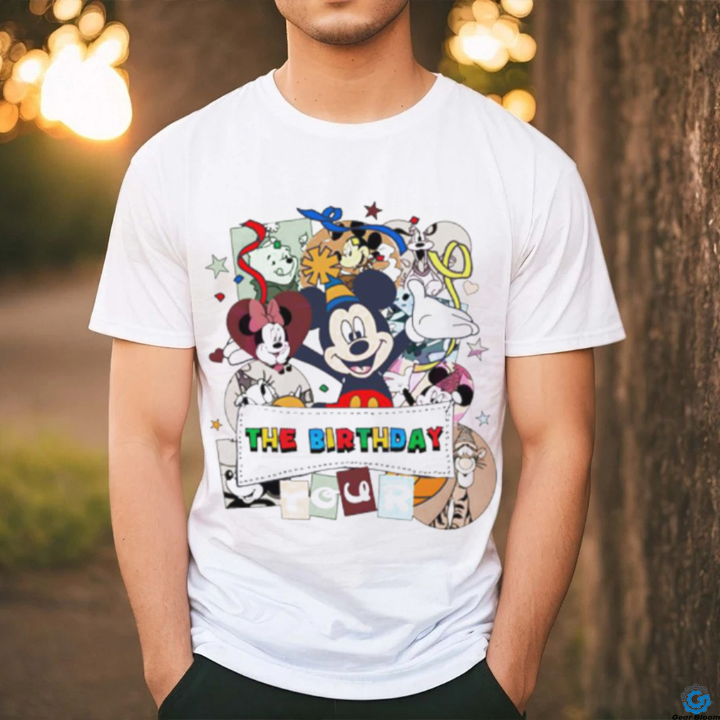 Magical the birthday tour Mickey and Friends shirt Magical the birthday tour Mickey and Friends shirt