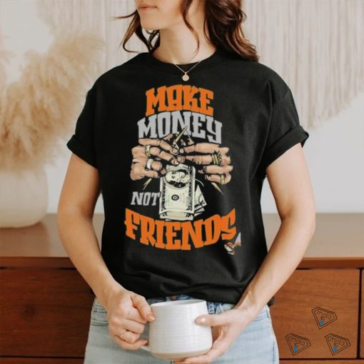 Make Money Not Friends Money Knitting vector shirt