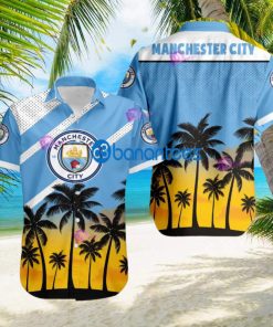 Manchester City FC 3D Printing Coconut Beach Hawaiian Shirt