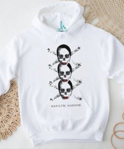 Manson Wiki Merch Store Crossbones White T Shirt