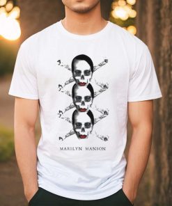 Manson Wiki Merch Store Crossbones White T Shirt
