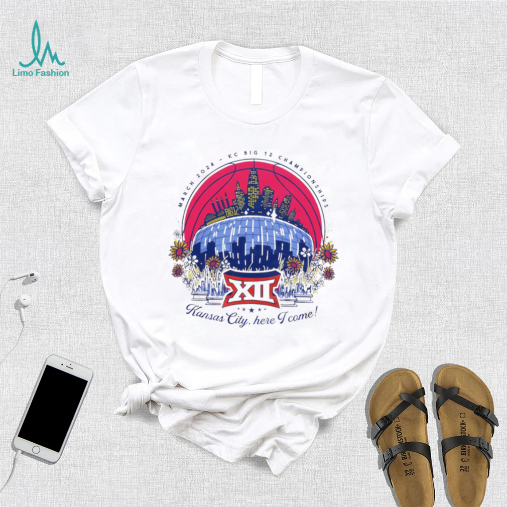March 2024 KC Big 12 Championship XII Kansas City here I come logo shirt March 2024 KC Big 12 Championship XII Kansas City here I come logo shirt