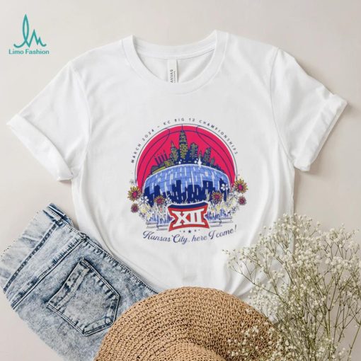March 2024 KC Big 12 Championship XII Kansas City here I come logo shirt