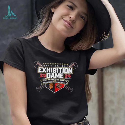 March 24 2024 Exhibition Game San Francisco Giants vs Sacramento River Cats logo shirt