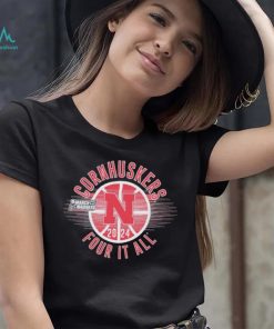 March Madness Cornhuskers 2024 four it all shirt