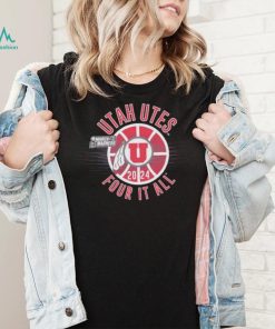 March Madness Utah Utes 2024 four it all shirt