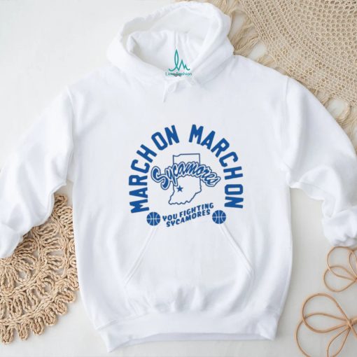 March On Sycamores Basketball Indiana State Basketball shirt