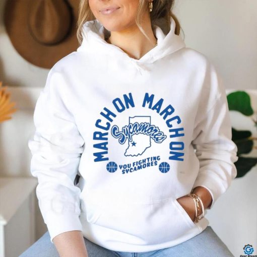 March On Sycamores Basketball Indiana State Basketball shirt