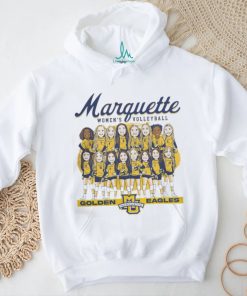 Marquette Golden Eagles 2024 Women's Volleyball Team T Shirt
