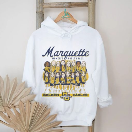 Marquette Golden Eagles 2024 Women’s Volleyball Team T Shirt