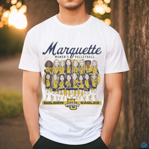 Marquette Golden Eagles 2024 Women’s Volleyball Team T Shirt