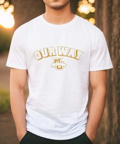 Marquette Golden Eagles basketball logo our way shirt