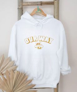 Marquette Golden Eagles basketball logo our way shirt