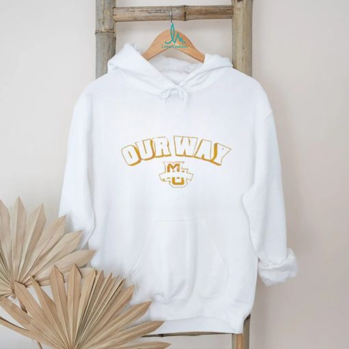 Marquette Golden Eagles basketball logo our way shirt