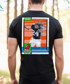 Marshawn Terrell Lynch Seattle Seahawks team football card shirt