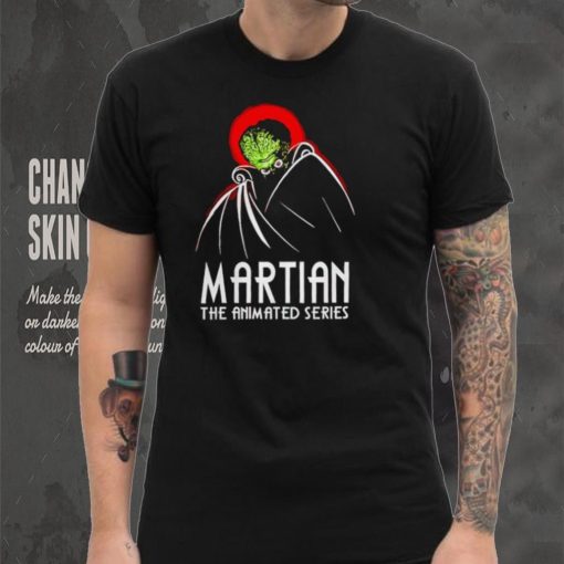 Martian the animated series Mars Attacks shirt