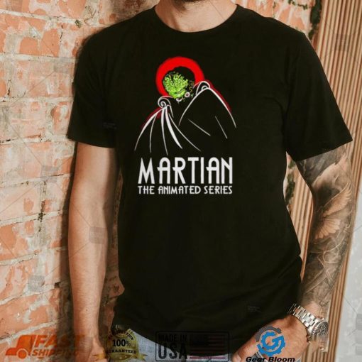 Martian the animated series Mars Attacks shirt