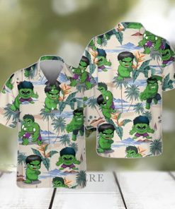 Marvel Hulk Hawaiian Shirt, Captain America Hawaiian Shirt Unique Gift