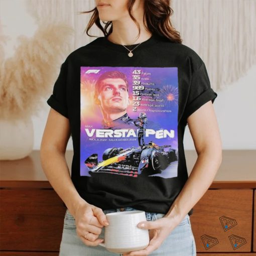 Max Verstappen Imola 2022 Saudi Arabia 2024 Run Of Points Scoring Races Came To An End In Melbourne Shirt