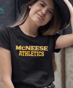 McNeese Athletics sport text shirt