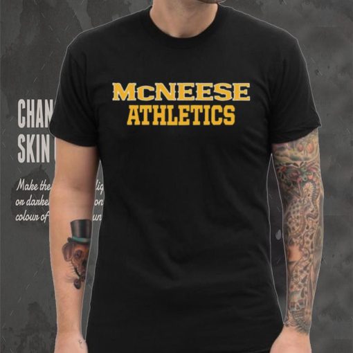 McNeese Athletics sport text shirt
