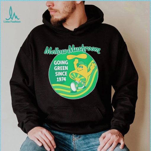 Mellow mushroom going green since 1974 St. Patrick’s day shirt