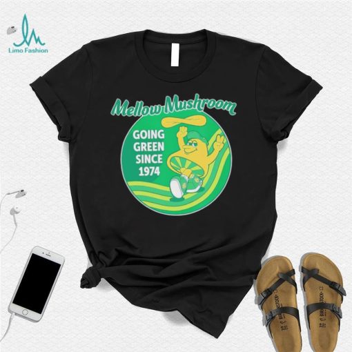 Mellow mushroom going green since 1974 St. Patrick’s day shirt