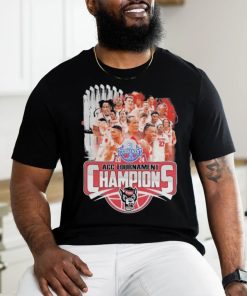 Men’s 2024 Acc Tournament Champions Nc State Wolfpack T Shirt