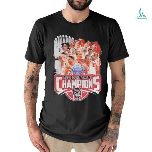 Men’s 2024 Acc Tournament Champions Nc State Wolfpack T Shirt