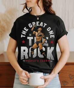 Men's 500 Level Black The Rock The Great One T Shirt, hoodie, sweater, long sleeve and tank top Men's 500 Level Black The Rock The Great One T Shirt