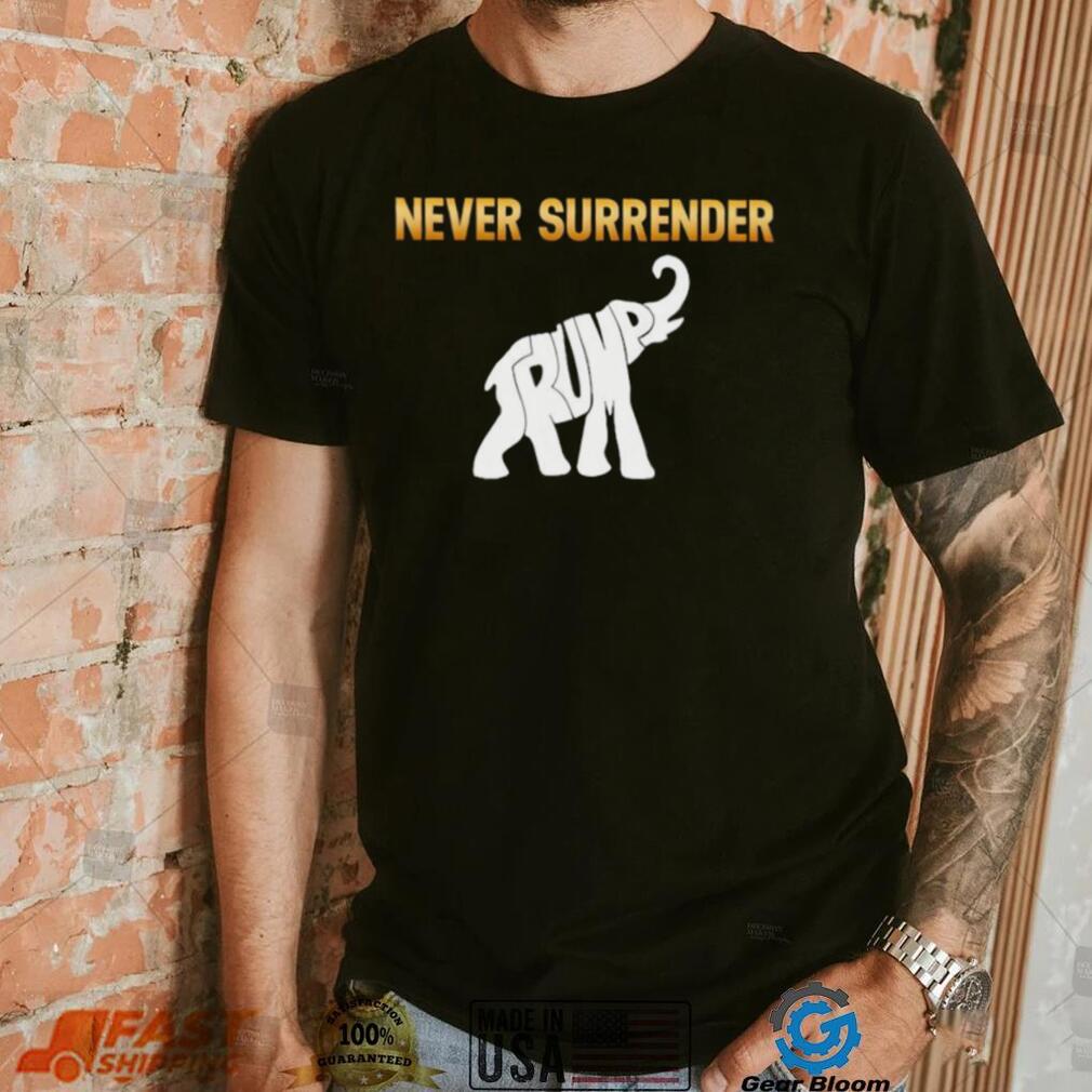 Men’s Never surrender Trump shirt Men’s Never surrender Trump shirt