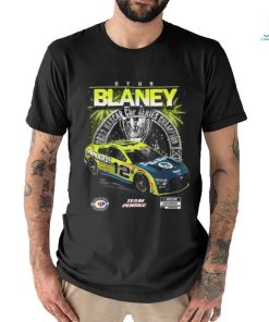 Men’s Ryan Blaney Team Penske Black 2023 NASCAR Cup Series Champion Official T Shirt