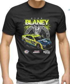 Men's Ryan Blaney Team Penske Black 2023 NASCAR Cup Series Champion Official T Shirt