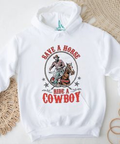 Men’s save a horse ride a cowboy shirt