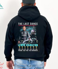 Mercedes Benz The Last Dance Lewis Hamilton Thank You For The Memories Signature Mug Custom Name Shirt