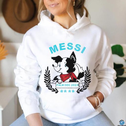 Messi palm dog 2023 shirt