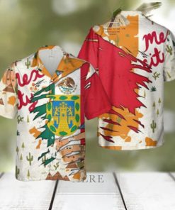 Mexico City Hawaiian Shirt Beach Shirt For Men Women