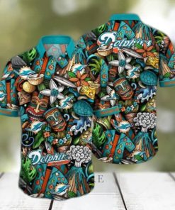 Miami Dolphins NFL Flower Hawaii Shirt And Tshirt For Fans