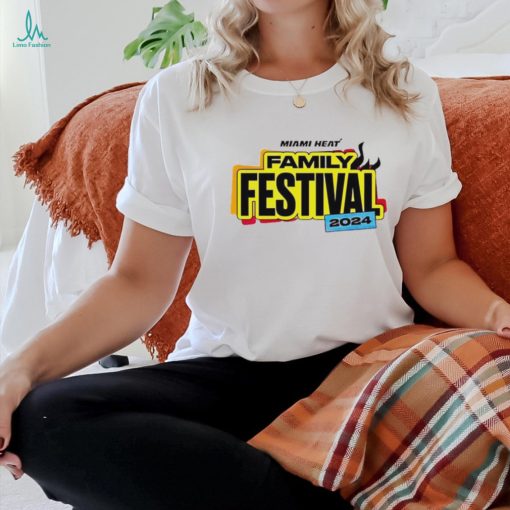 Miami Heat family festival 2024 shirt