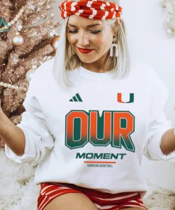Miami Hurricanes adidas Unisex 2024 On Court Bench Our Moment Long Sleeve T Shirt, hoodie, sweater, long sleeve and tank top Miami Hurricanes adidas Unisex 2024 On Court Bench Our Moment Long Sleeve T Shirt