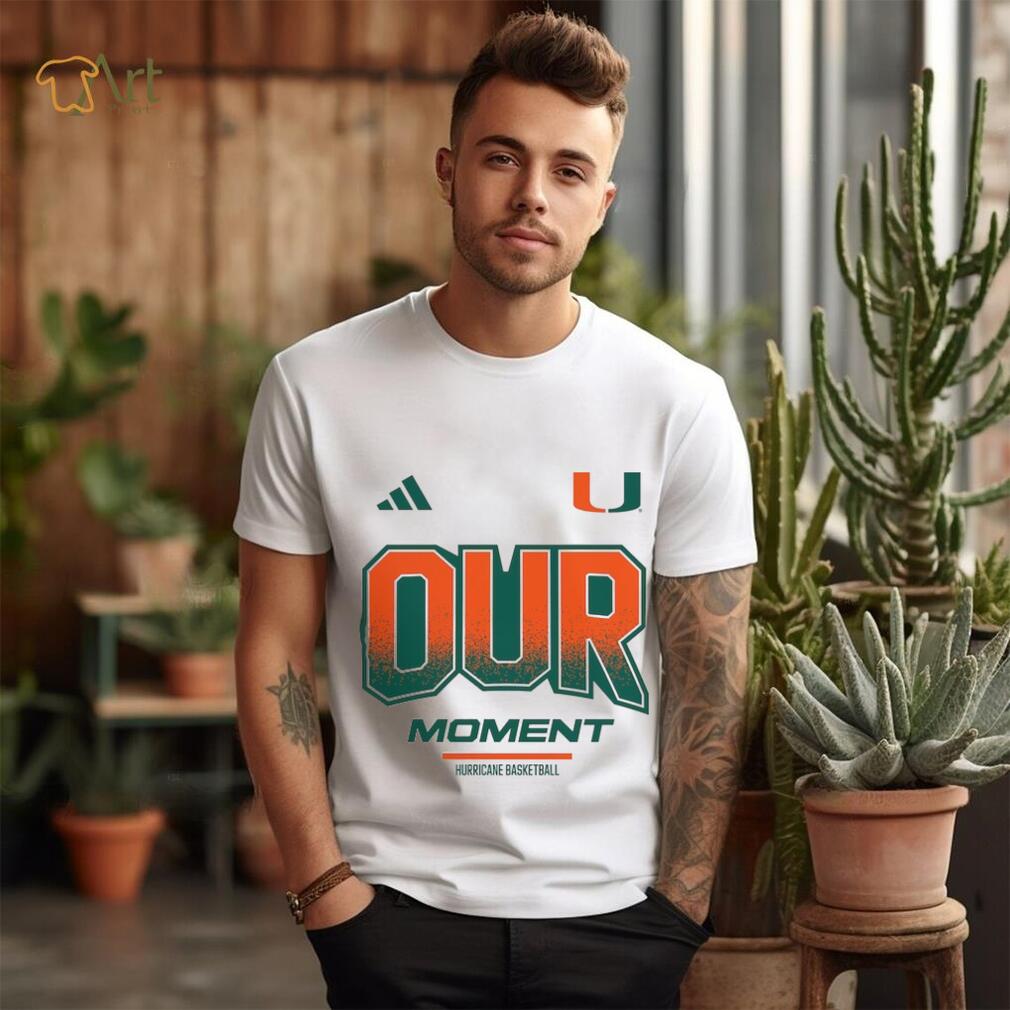 Miami Hurricanes adidas Unisex 2024 On Court Bench Our Moment Long Sleeve T Shirt Miami Hurricanes adidas Unisex 2024 On Court Bench Our Moment Long Sleeve T Shirt