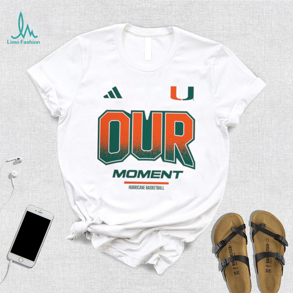 Miami Hurricanes adidas Unisex 2024 On Court Bench Our Moment Long Sleeve T Shirt Miami Hurricanes adidas Unisex 2024 On Court Bench Our Moment Long Sleeve T Shirt