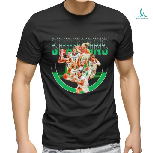 Michigan State Spartans NCAA Women’s Basketball 2023 2024 Post season shirt