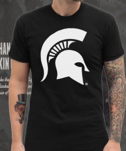 Michigan State Spartans NFL white logo shirt